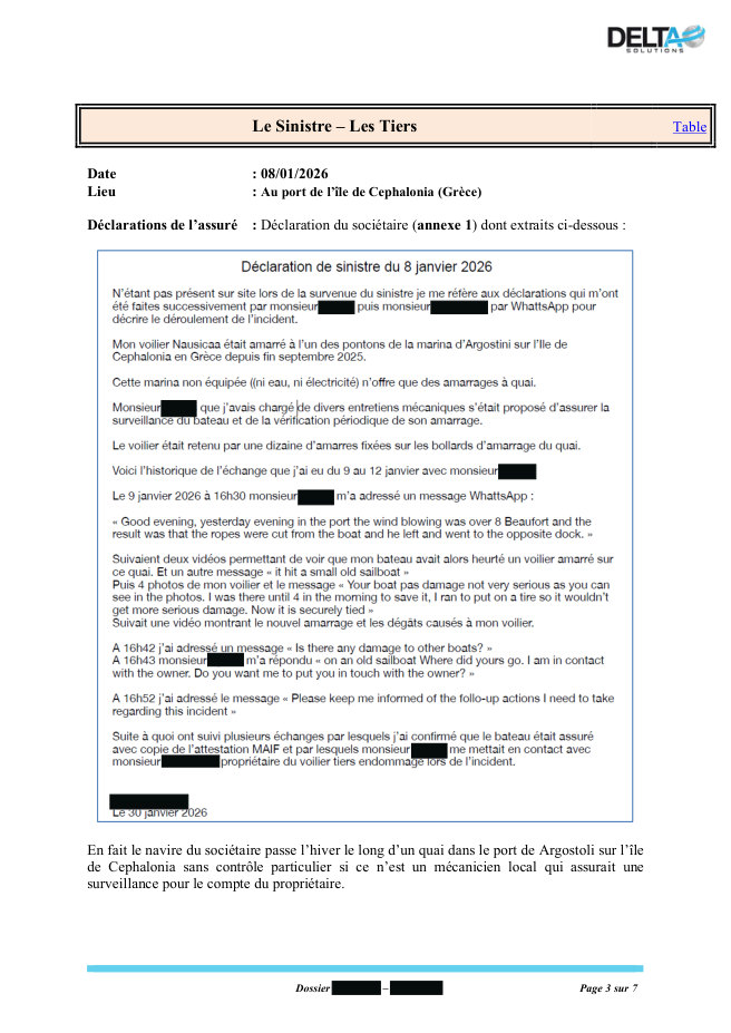Rapport d’expertise IRD · Page 3/7 · Public version · personal details redacted