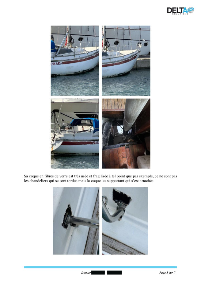 Rapport d’expertise IRD · Page 5/7 · Public version · personal details redacted
