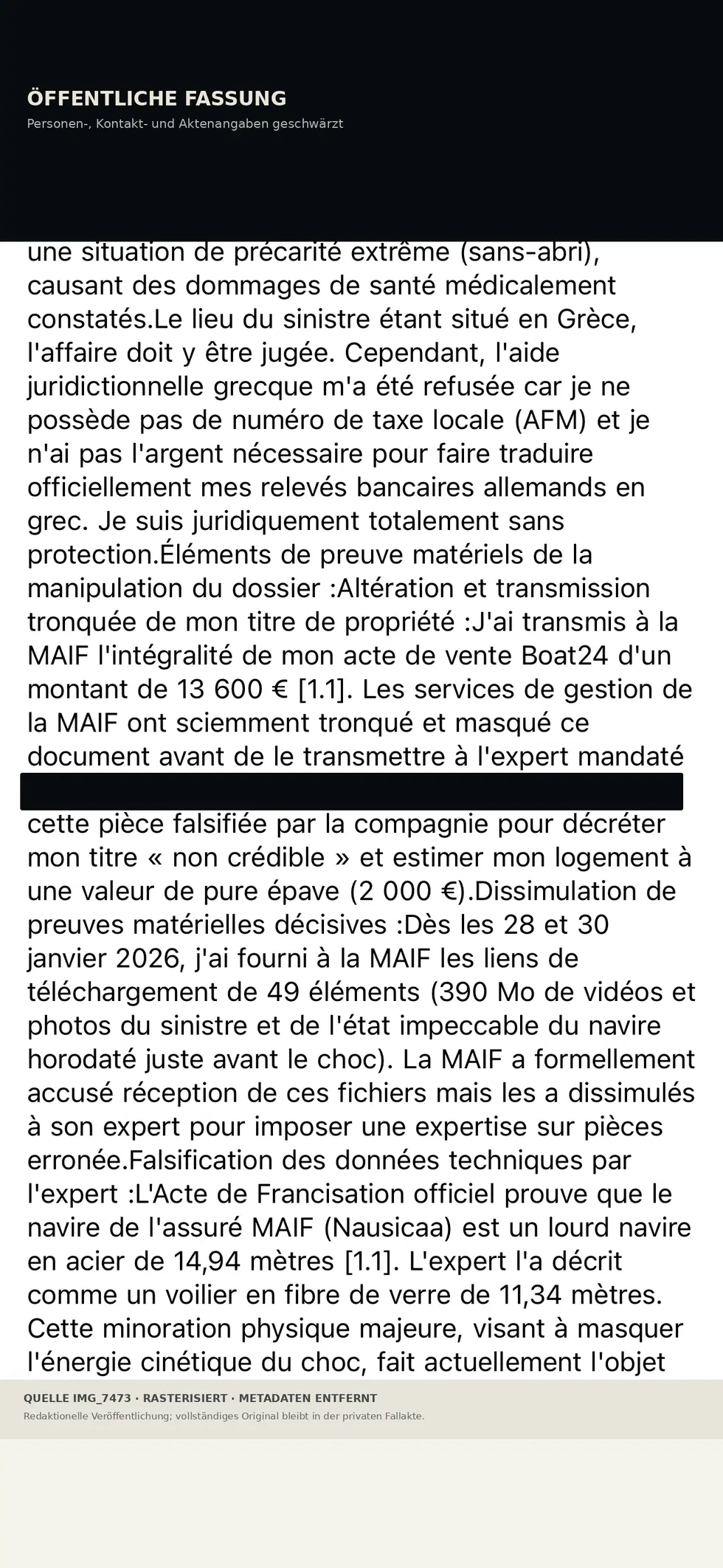 Version publique · identifiants personnels masqués