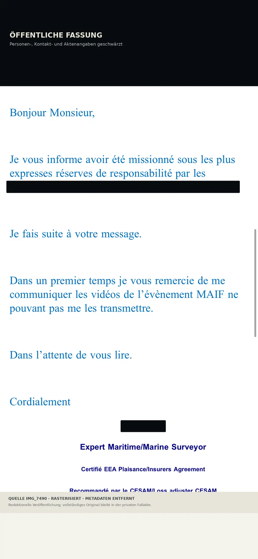 Version publique · identifiants personnels masqués
