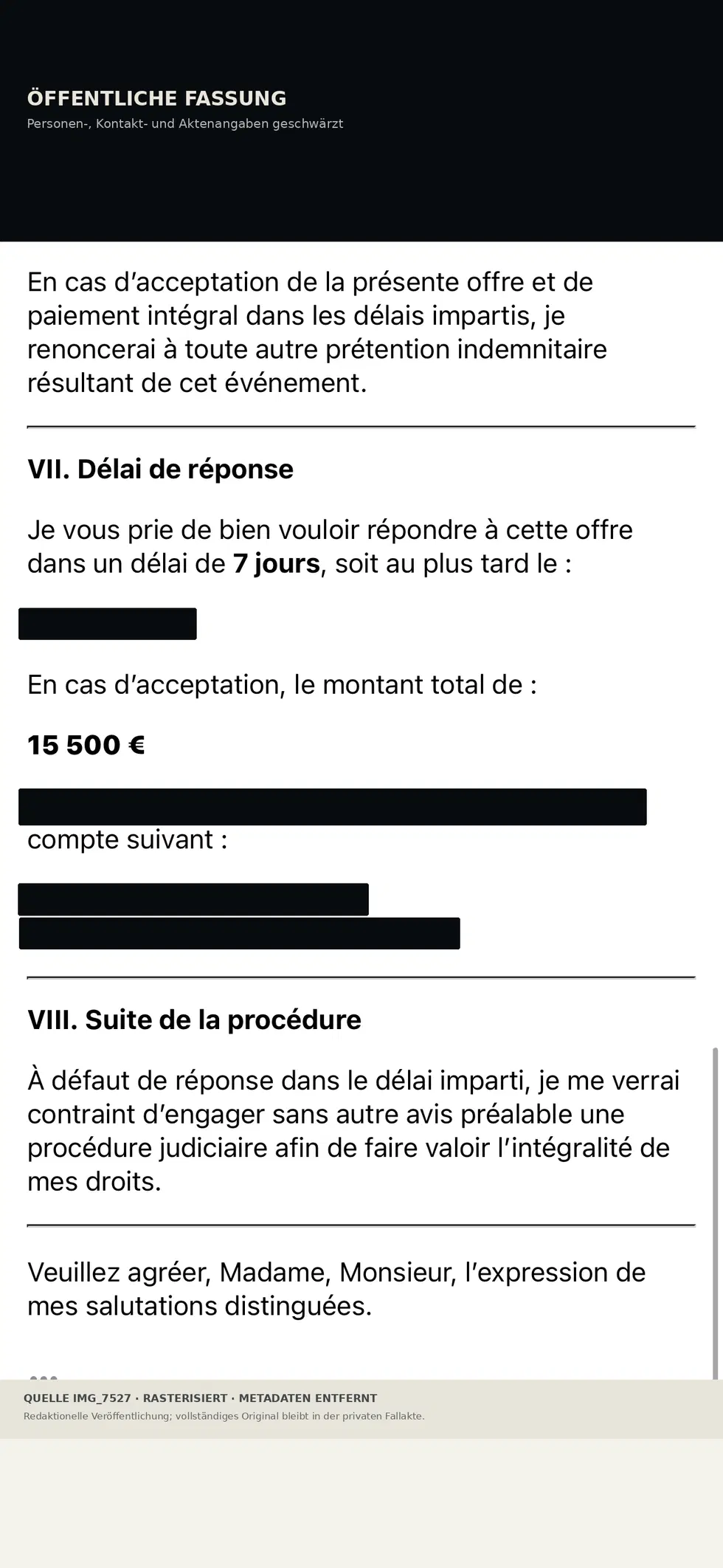 Version publique · identifiants personnels masqués